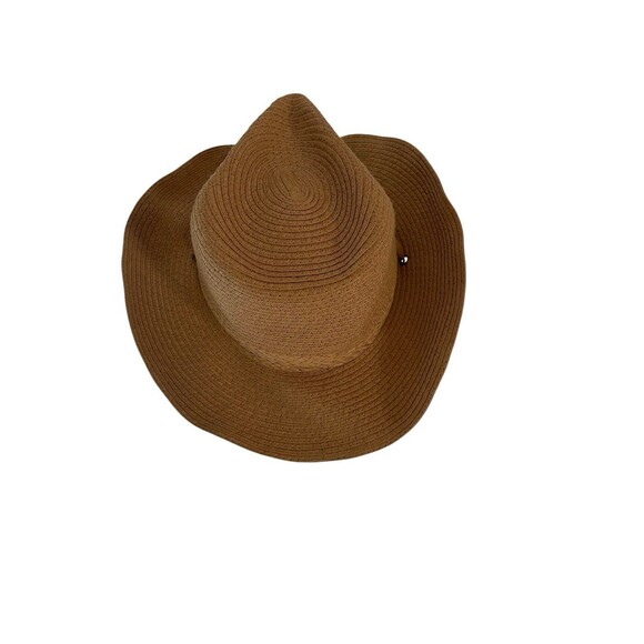 Pistil straw Paper sun hat Cowboy - Picture 2 of 5